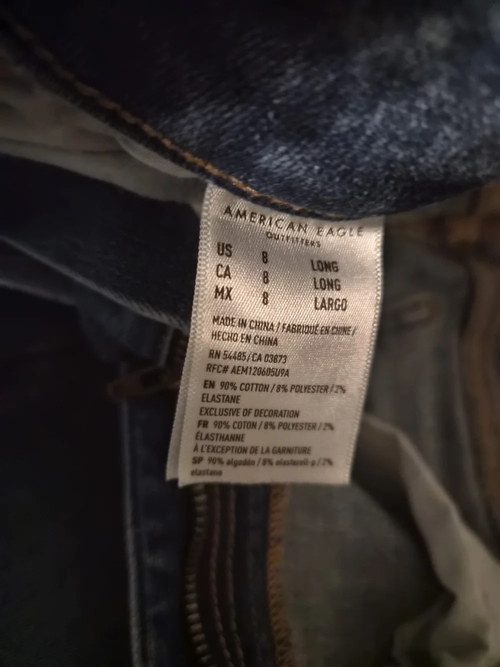 American Eagle Outfitters Indigo Skinny Jeans